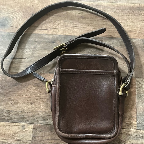 Coach Bags Vintage Coach Brown Leather Small Camera Crossbody Bag
